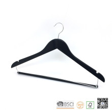 Black Hospital Locked Bar Clothes Coat Storage Hanger